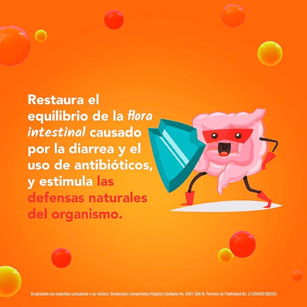 Sinuberase Con 48 Comprimidos