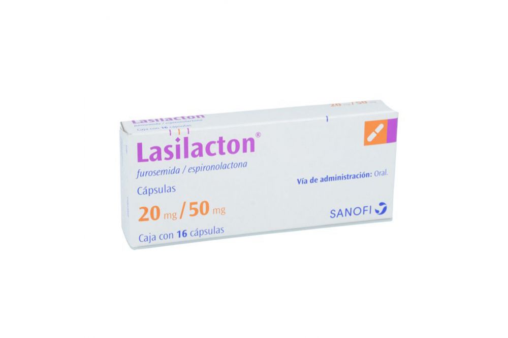 Lasilacton Con 16 Capsulas