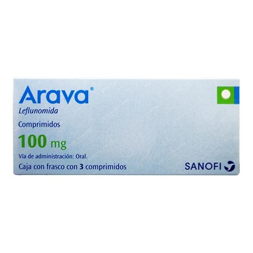 Arava 100 Mg Con 3 Comprimidos