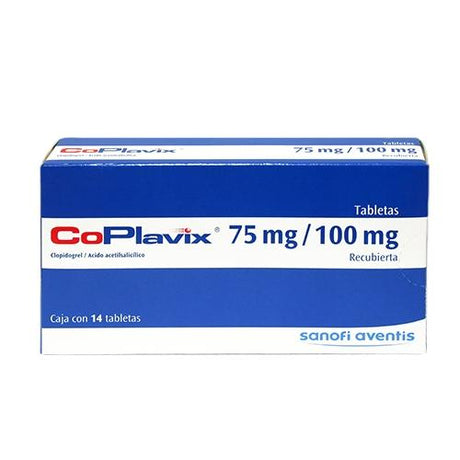 Coplavix 75 Mg / 100 Mg Con 14 Tab.