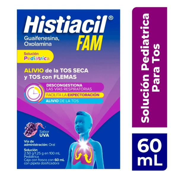 Histiacil Fam Ped Gotas Uva 60 Ml