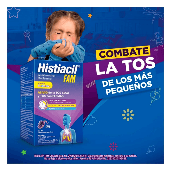 Histiacil Fam Ped Gotas Uva 60 Ml