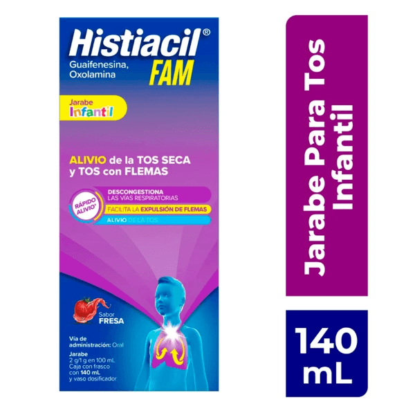 Histiacil Fam Infantil Jarabe 140 Ml