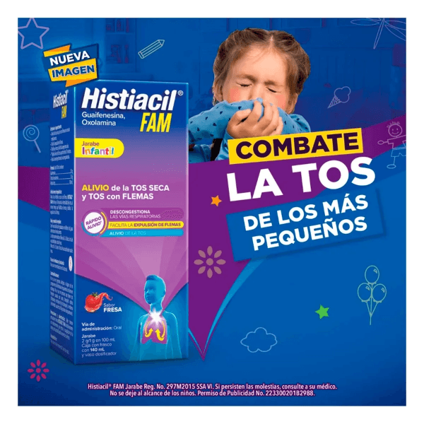 Histiacil Fam Infantil Jarabe 140 Ml