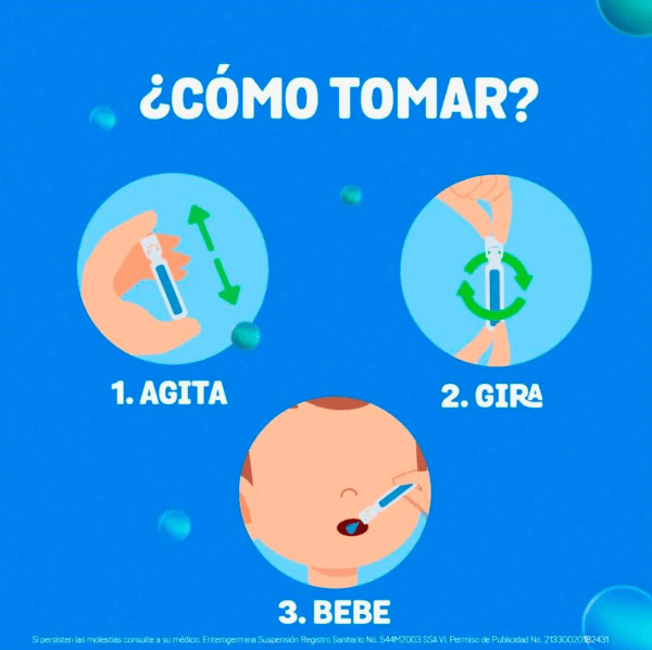 Enterogermina 4 Billones 5 Ml Con 10 Ampulas