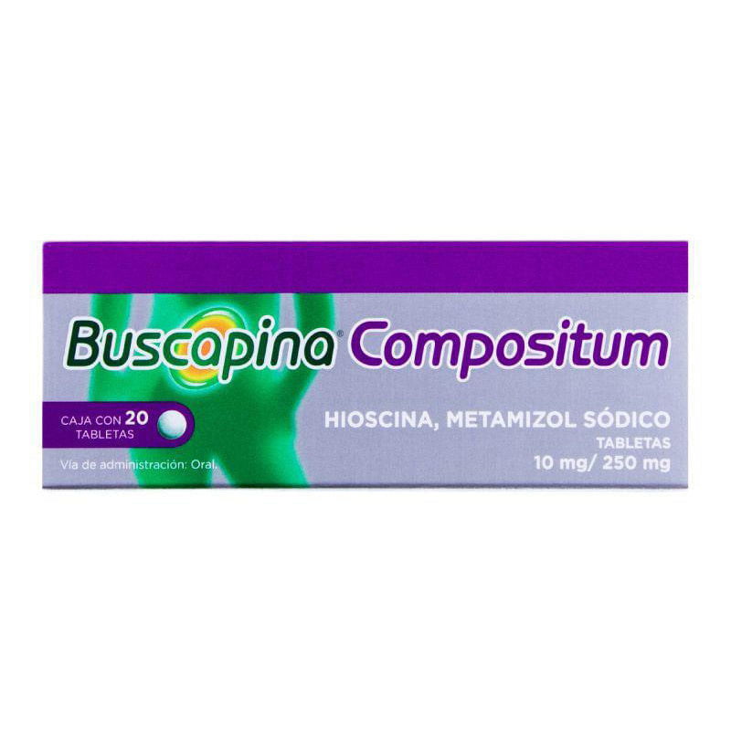 Buscapina Compositum Con 20 Grageas