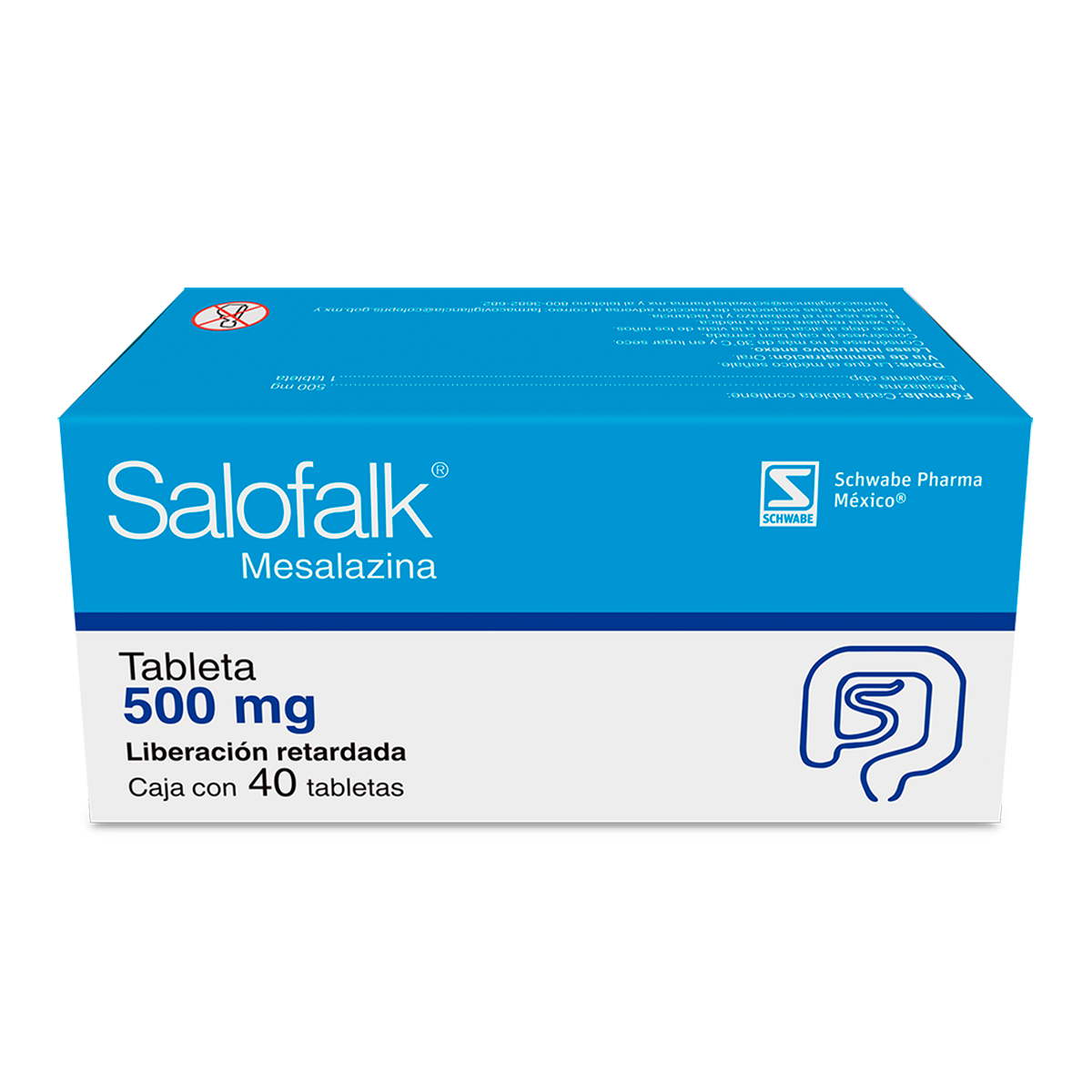 Salofalk 500 Mg Con 40 Grageas