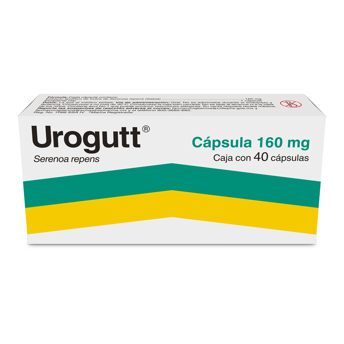 Urogutt 160 Mg Con 40 Capsulas