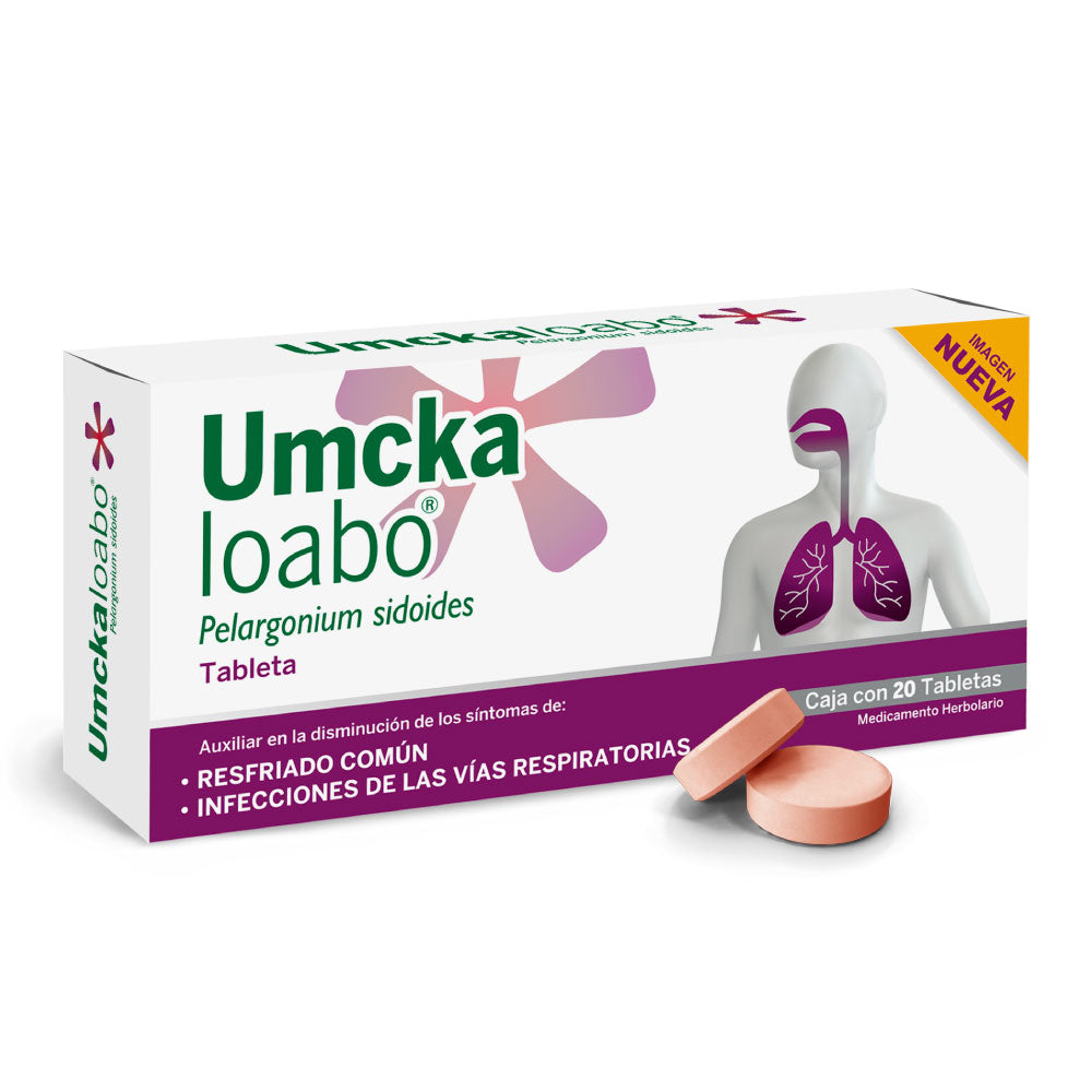Umckaloabo 20 Mg Con 20 Grageas