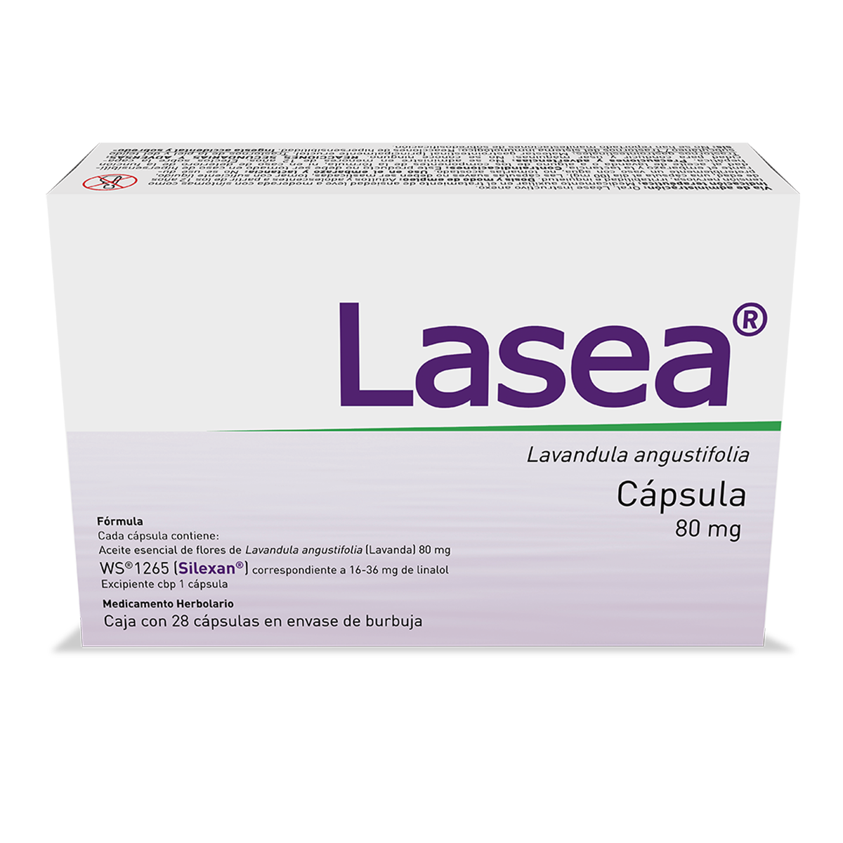 Lasea 80 Mg Con 28 Capsulas