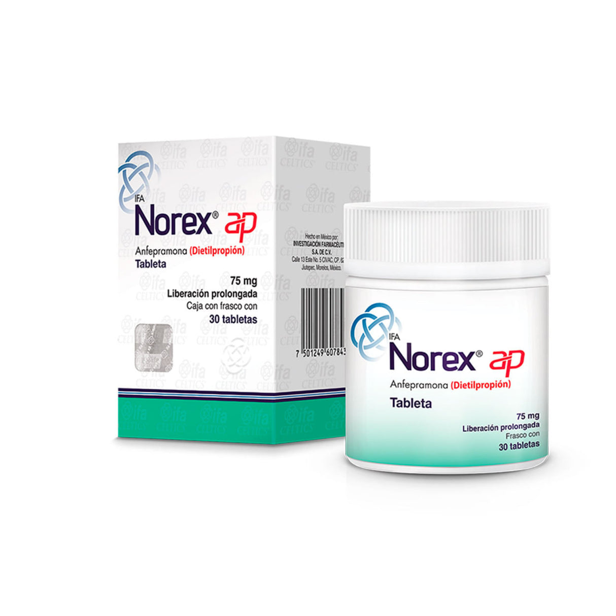 Norex Ap 75 Mg Con 30 Tabletas