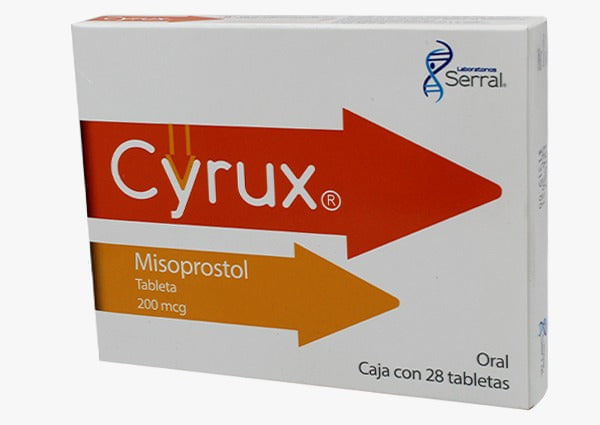 Misoprostol Cyrux 200 Mg Con 28 Tabletas