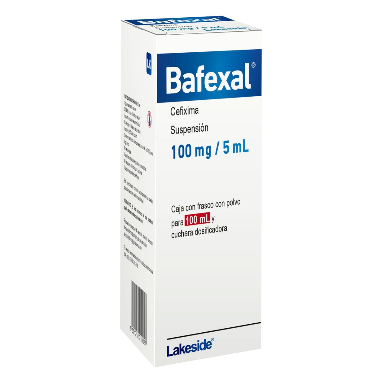 Bafexal 100 Mg / 5 Ml Frasco Polvo 100 Ml