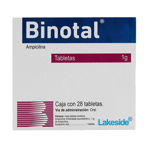 Binotal 1 Gr Con 28 Tabletas