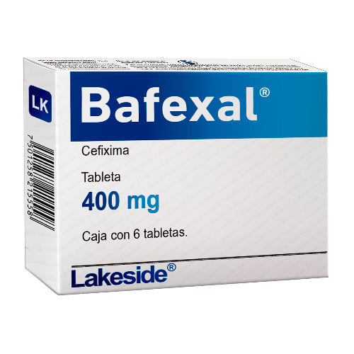 Bafexal 400 Mg Con 6 Tabletas