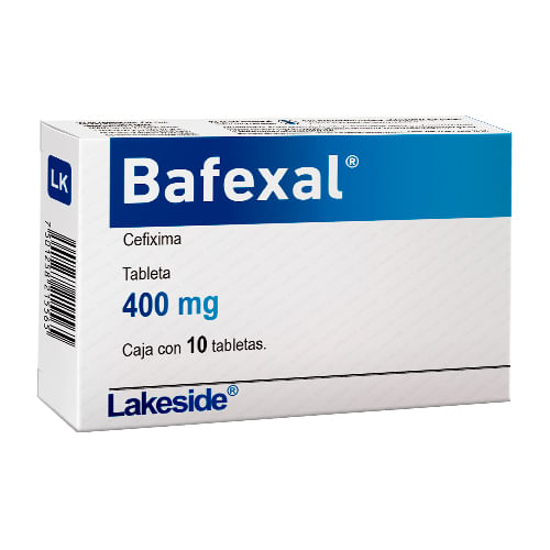 Bafexal 400 Mg Con 10 Tabletas