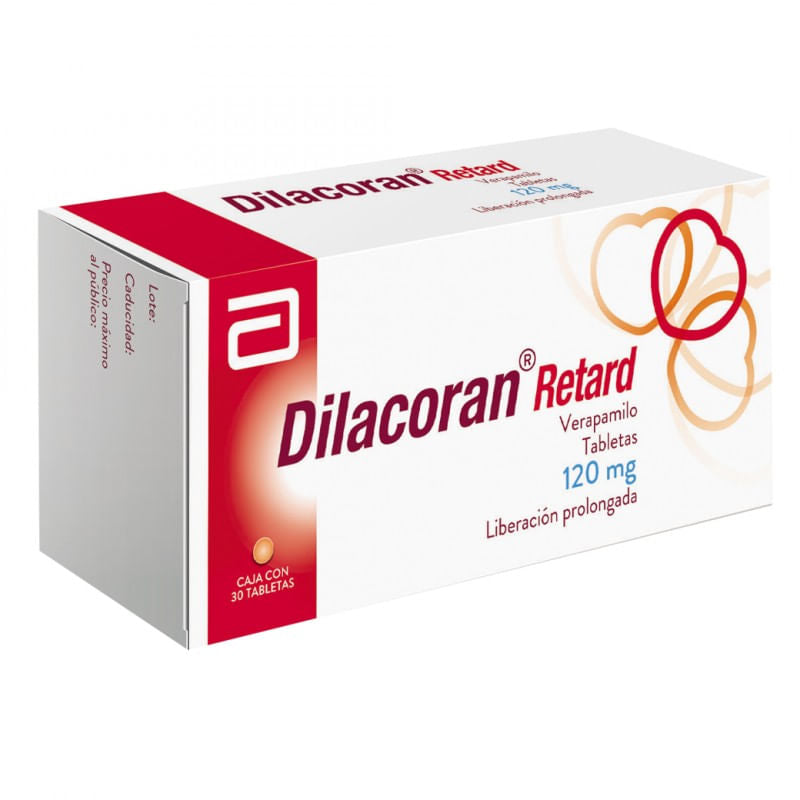 Dilacoran-Retard 120 Mg Tabcon 30