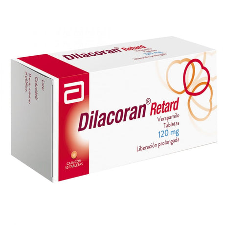Dilacoran-Retard 120 Mg Tabcon 30