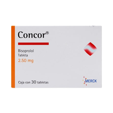 Concor 2.5 Mg Con 30 Grageas