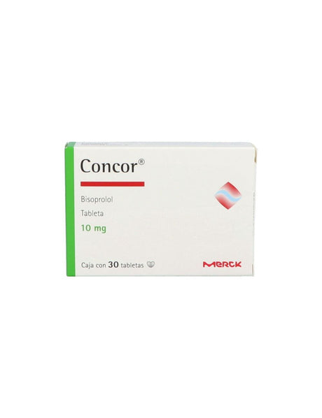 Concor 10 Mg Con 30 Grageas