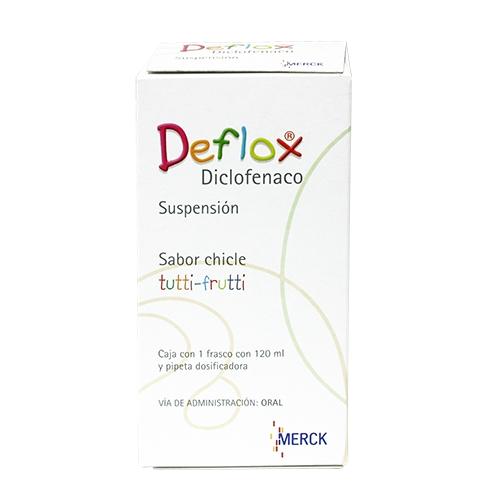 Deflox Suspension 120 Ml Chicle