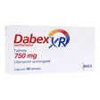 Dabex Xr 750 Mg Con 30 Tabletas