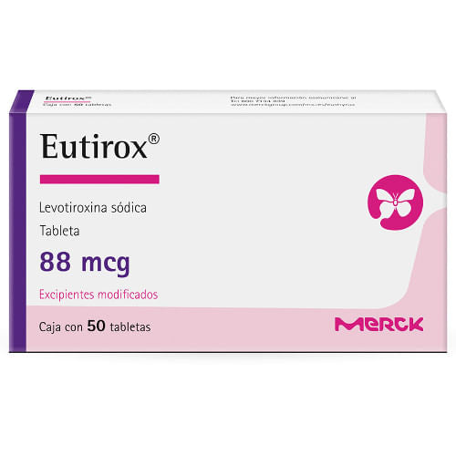 Eutirox 88 Mcg Con 50 Tabletas
