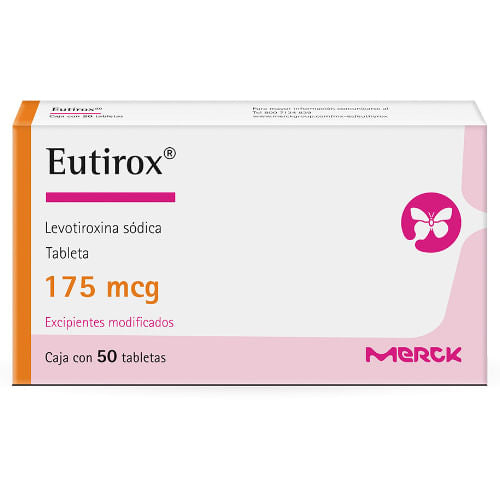 Eutirox 175 Mcg Con 50 Tabletas
