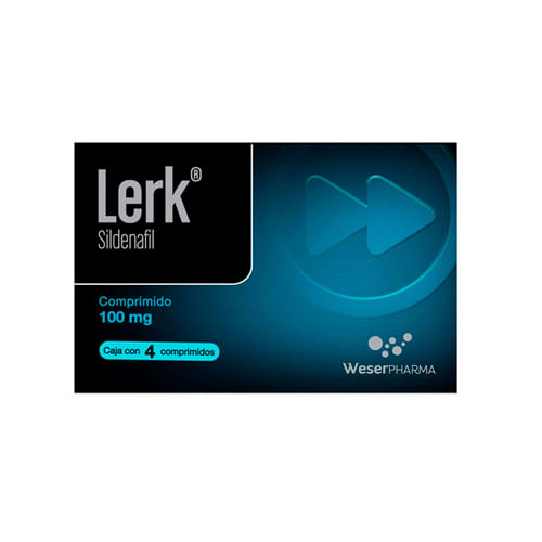 Lerk 100 Mg C Con 4 Comprimidos