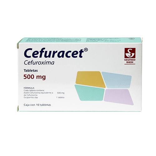 Cefuracet 500 Mg Con 10 Tabletas
