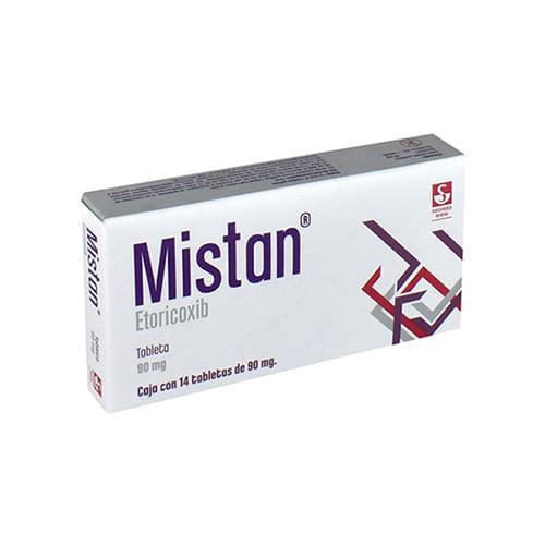 Mistan 90 Mg Con 14 Tabletas