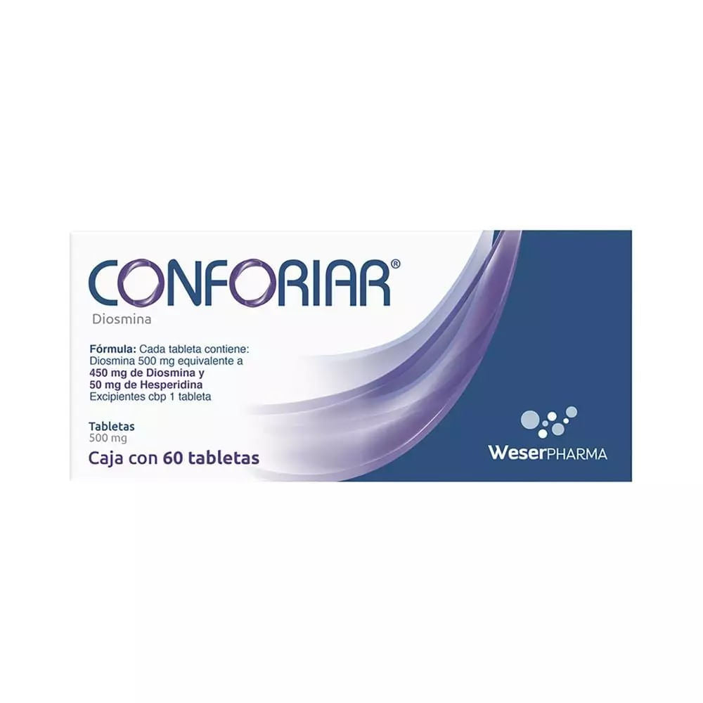 Conforiar 500 Mg Con 60 Tabletas