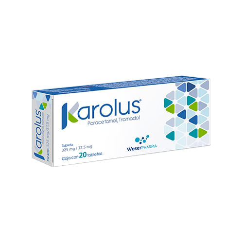 Karolus 325 / 37.5 Mg Con 20 Tabletas