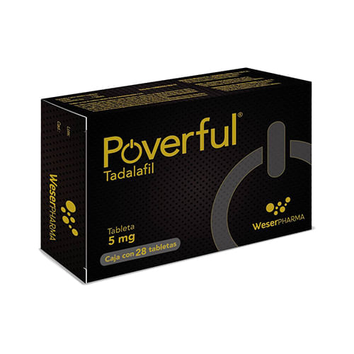 Poverful 5 Mg Con 28 Tabletas
