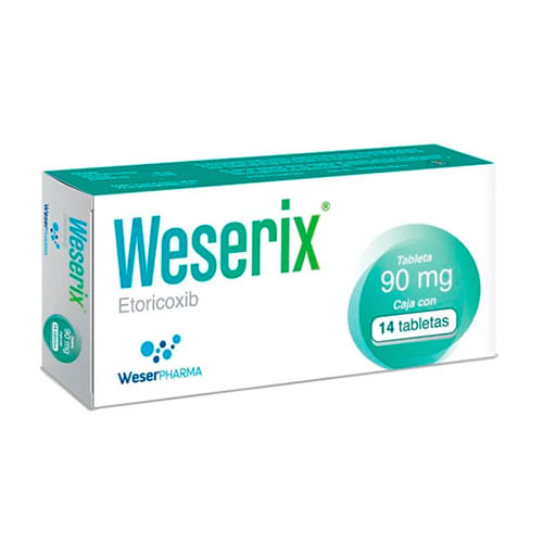 Weserix 90 Mg Con 14 Tabletas
