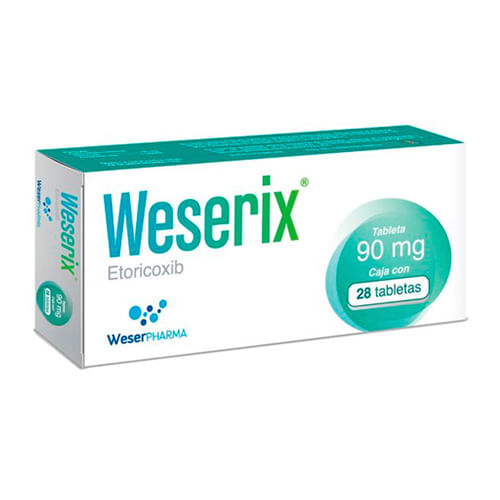 Weserix 90 Mg Con 28 Tabletas