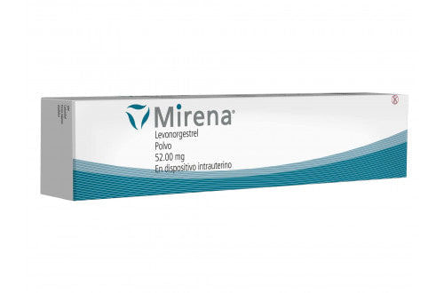 Mirena 52 Mg Disp Intrau 1 Pza