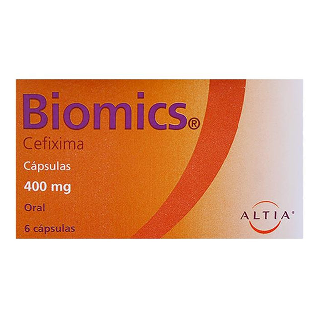 Biomics 400 Mgcon 6 Capsulas