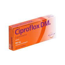 Ciproflox Dm 500 Mg Con 7 Tabletas