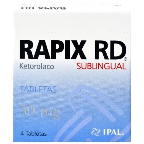 Rapix Rd Sublingual 30 Mg Con 4 Tabletas