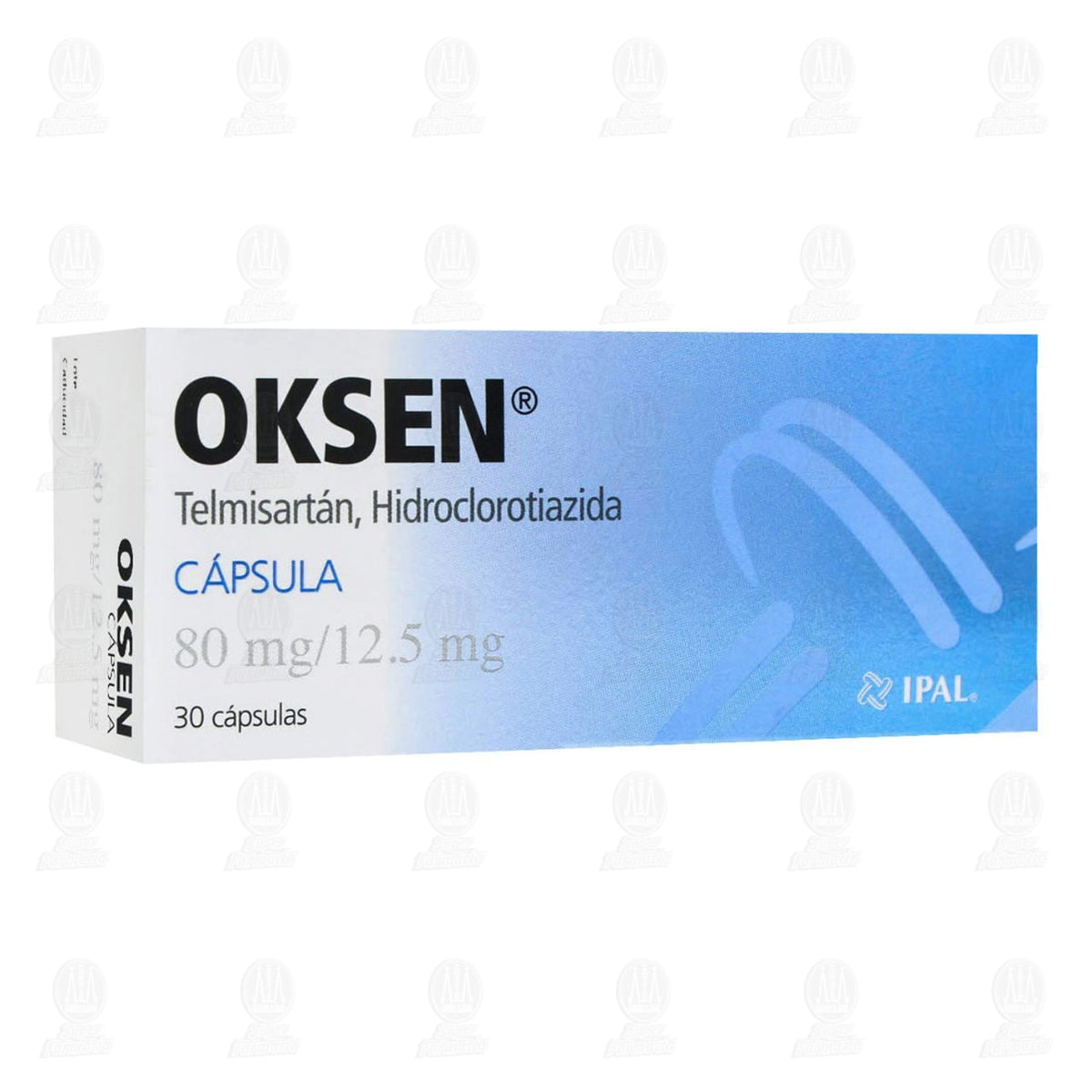 Oksen 80 Mg / 12.5 Mg Con 30 Capsulas