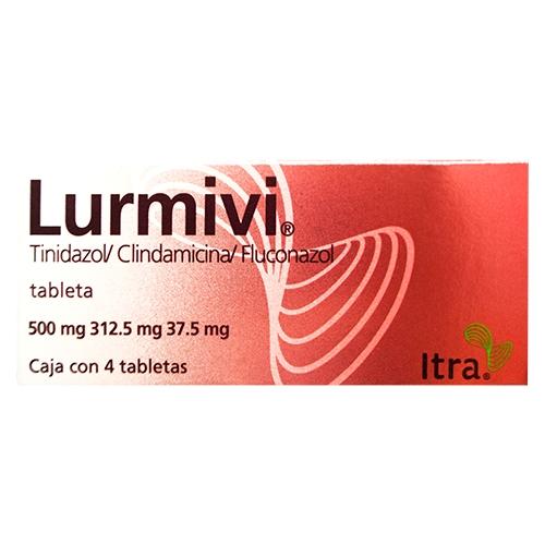 Lurmivi 500 / 312.5 / 37.5 Mg Con 4 Tabletas