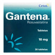 Gantena 10 Mg Con 30 Tabletas