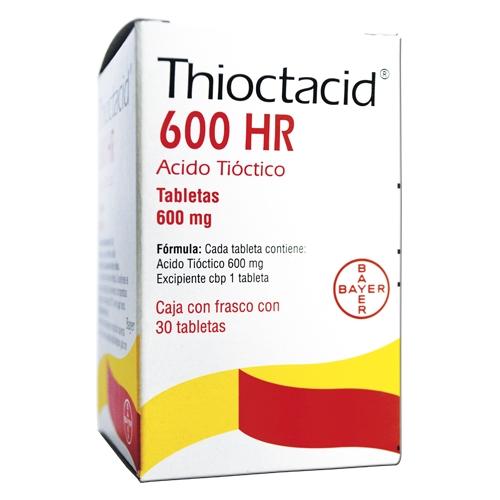 Thioctacid 600 Mg Con 30 Comprimidos