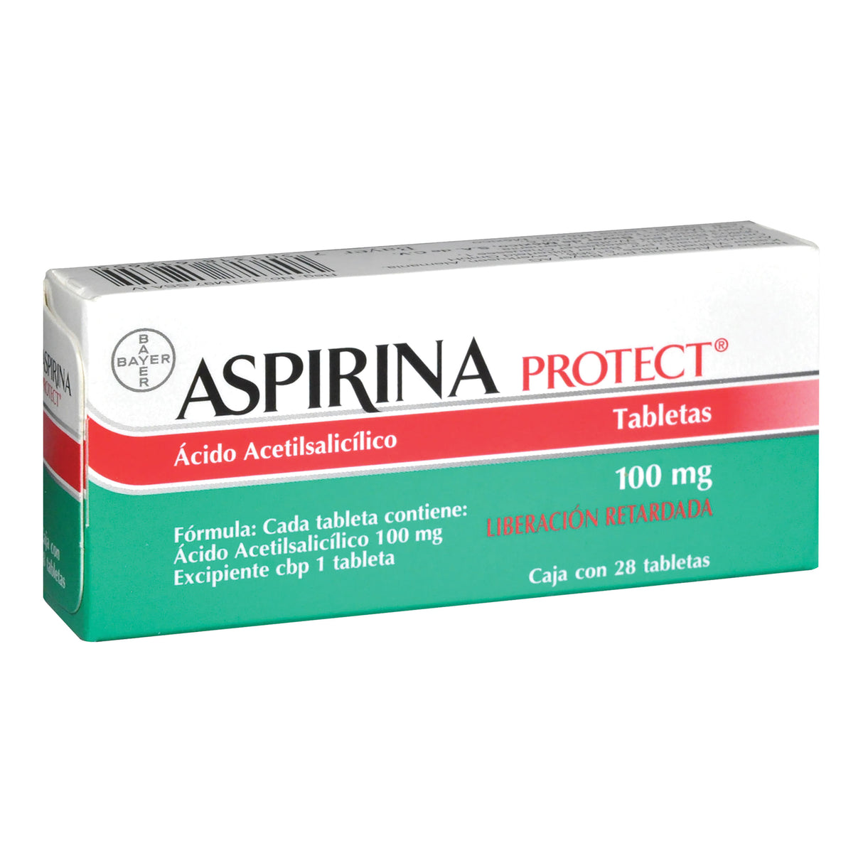 Aspirina Protec 100 Mg Con 28 Tabletas