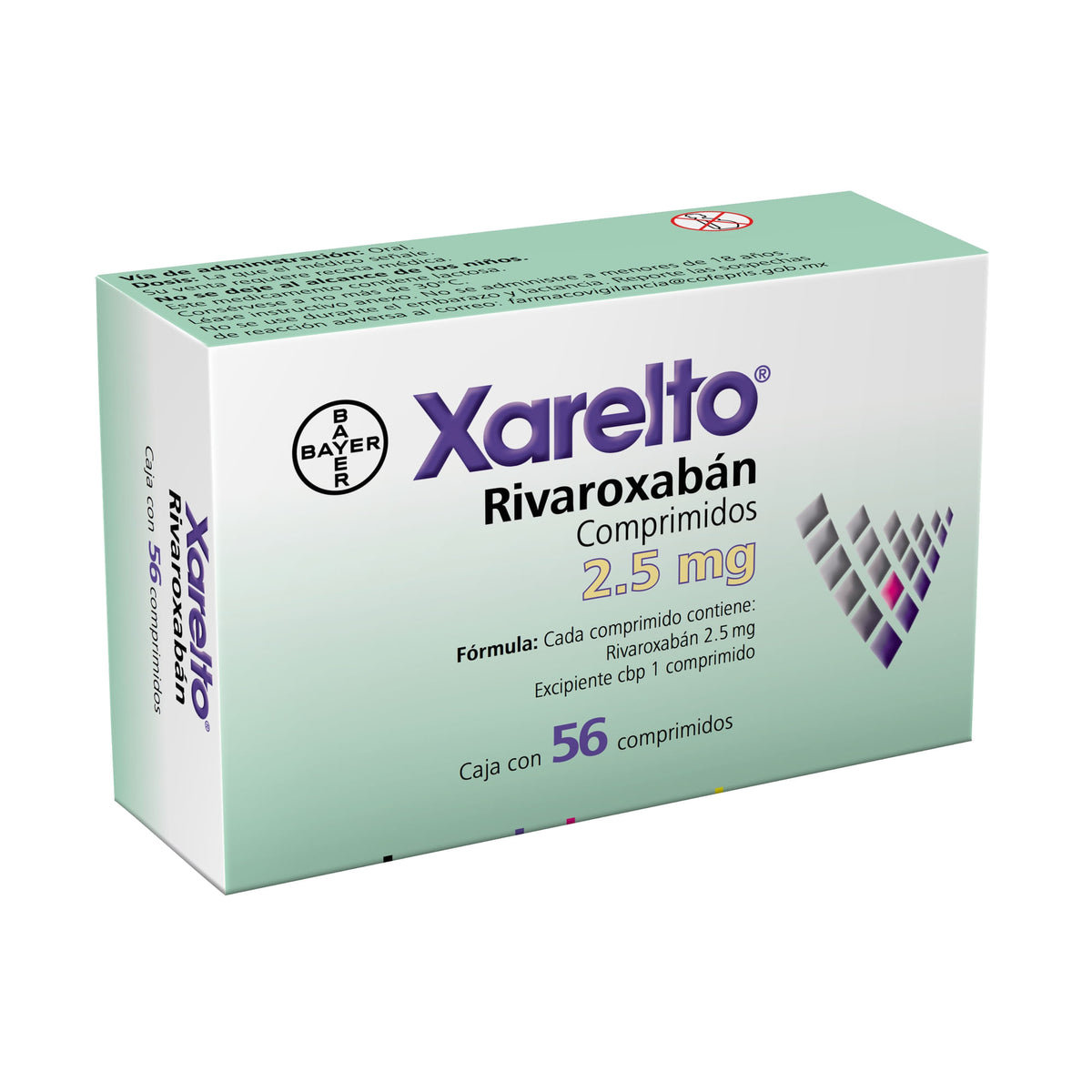 Xarelto T 56 2.5 Mg