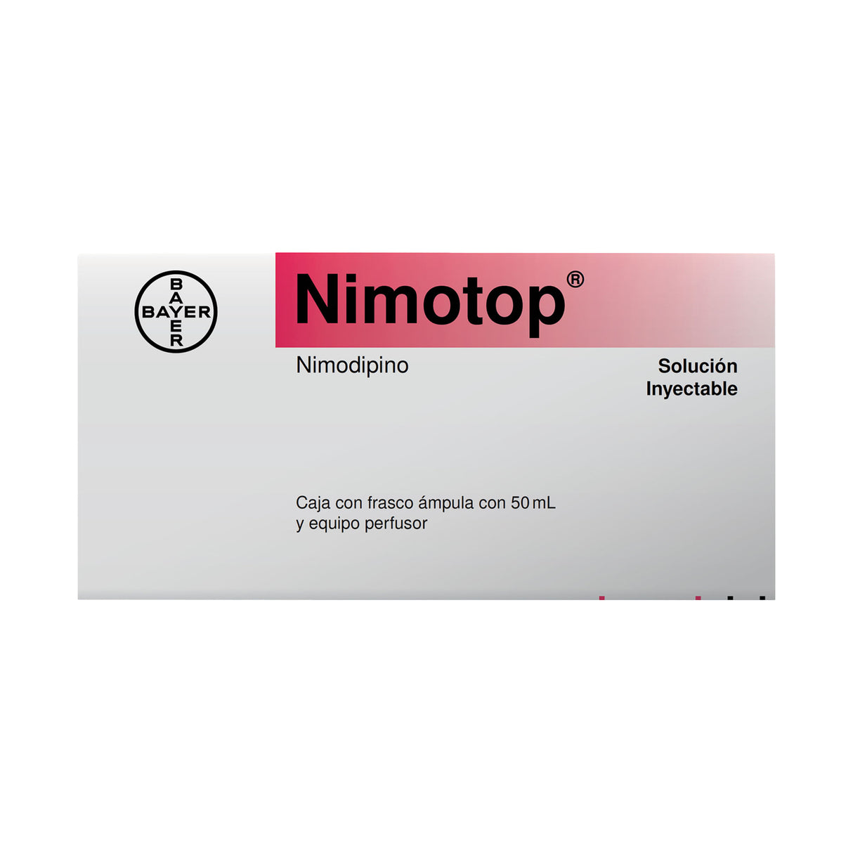 Nimotop 10 Mg Inyectable 50 Ml