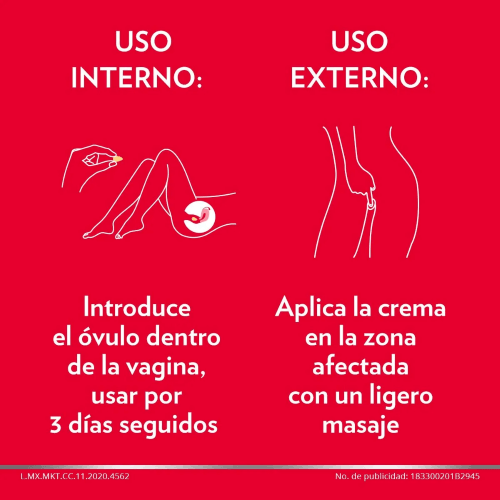 Canesten V Dual Crema Y Con 3 Ovulos