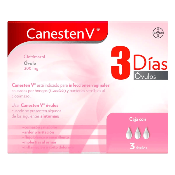 Canesten V 200 Mg Ovl Con 3