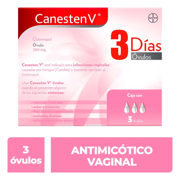 Canesten V 200 Mg Ovl Con 3